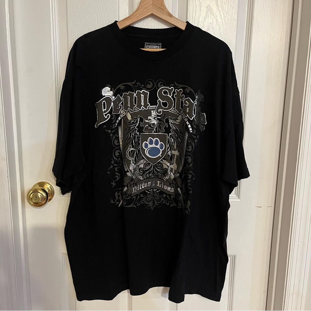 Champs‎ Penn State Nittany Lions Black Graphic Tee. XXL